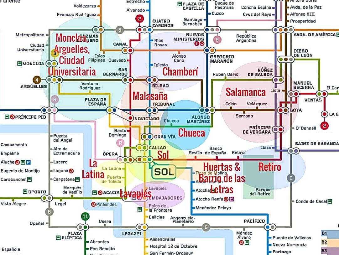 வரைபடம் லா திருநங்கை மாட்ரிட்