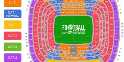 Bernabeu இருக்கை வரைபடம்