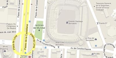 Bernabeu வரைபடம்